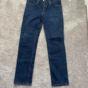 Men’s Levi slim straight jeans style 514 size 34/34
